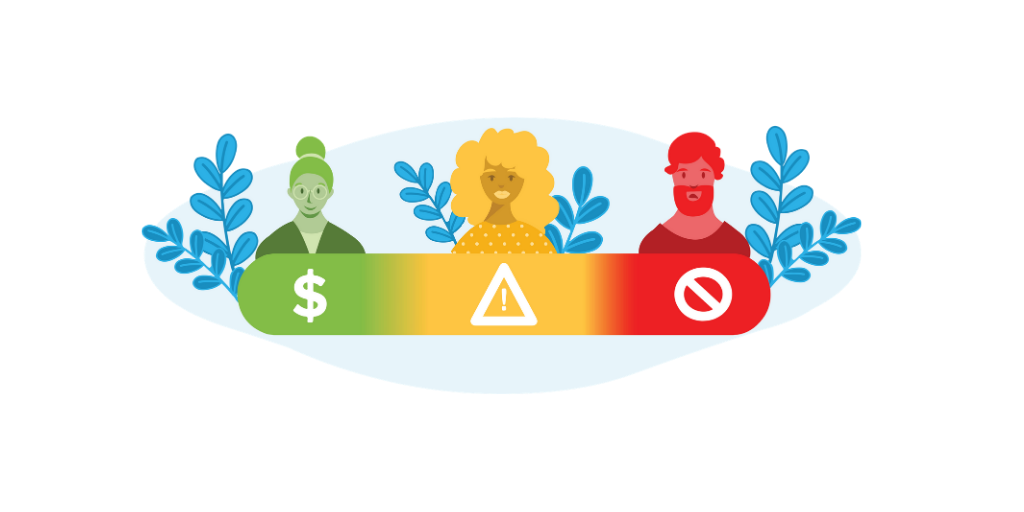 Find Your Good Payers with Customer Balance Risk Zones