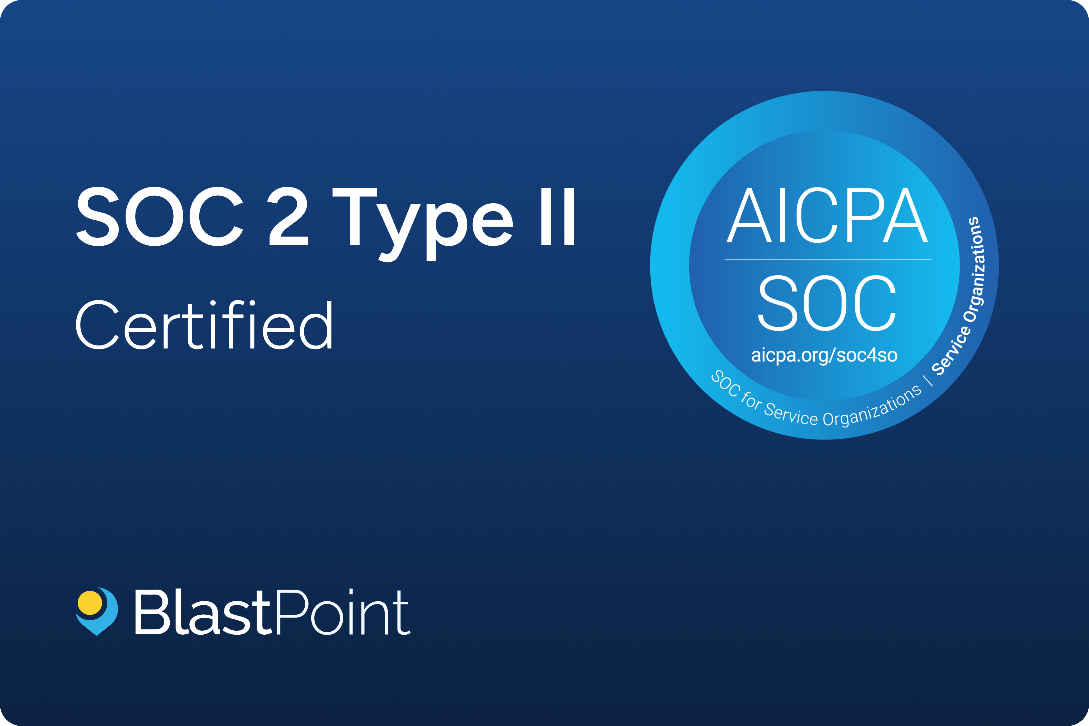 SOC 2 Type II certified