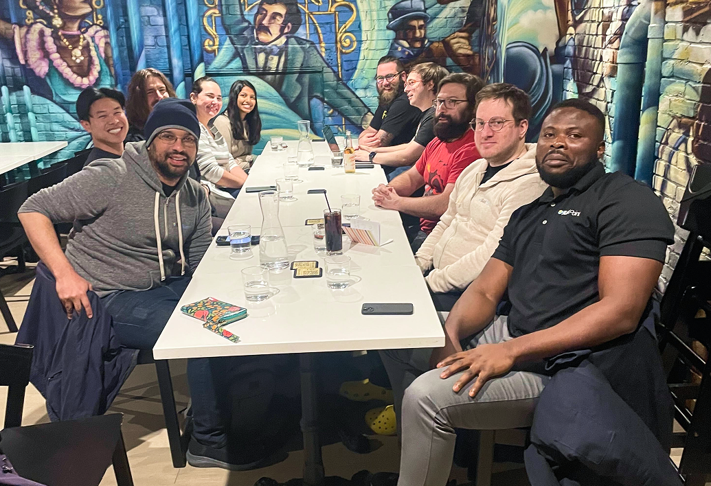 BlastPoint team group session